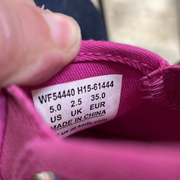 Kate Spade x Keds Shoes Colorful Glitter Slip-On Sneakers Size 5 - Picture 11 of 11